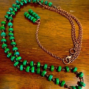 Rustic Natural Stone Necklace